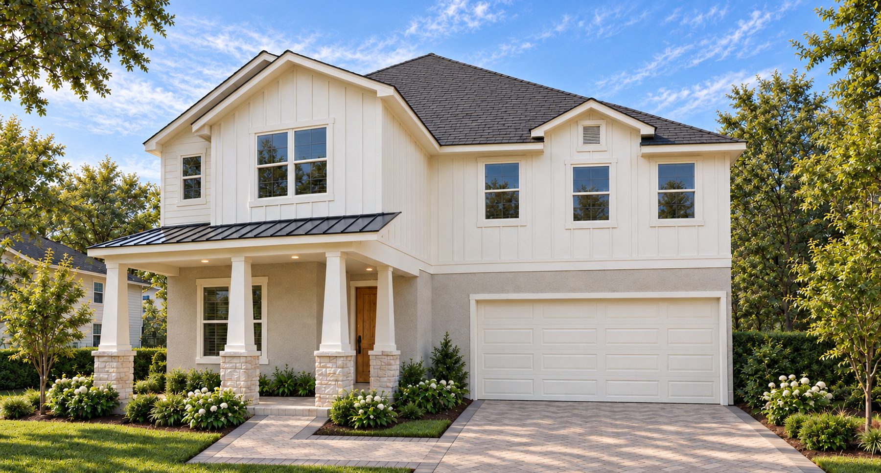 Wellington Estate floor plan — 4 bed 3.5 bath new home by Brightview Homes